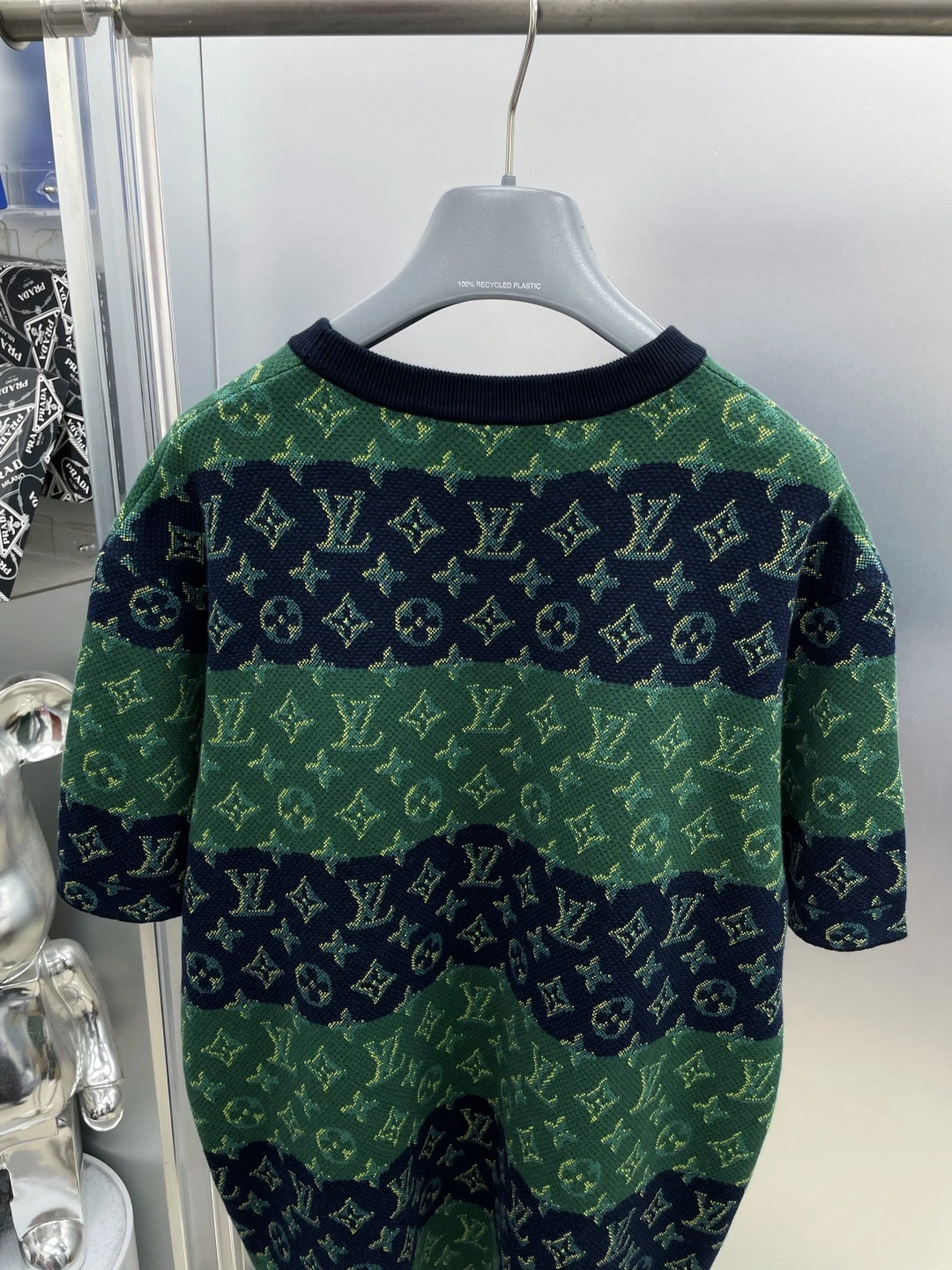 wg.luxury-- 8V 25ss Monogram Heritage wool oversized item:E-F509L0526H